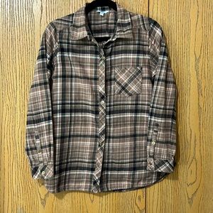 Sonoma Plaid Shirt sz M
